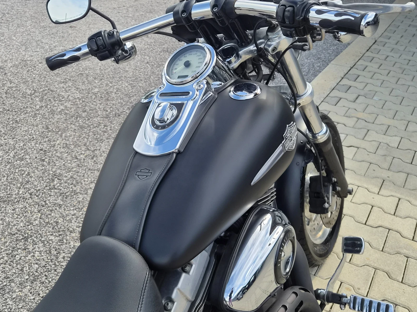 Harley-Davidson Dyna FAT BOB 96 cubic inches, снимка 6 - Мотоциклети и мототехника - 54602794
