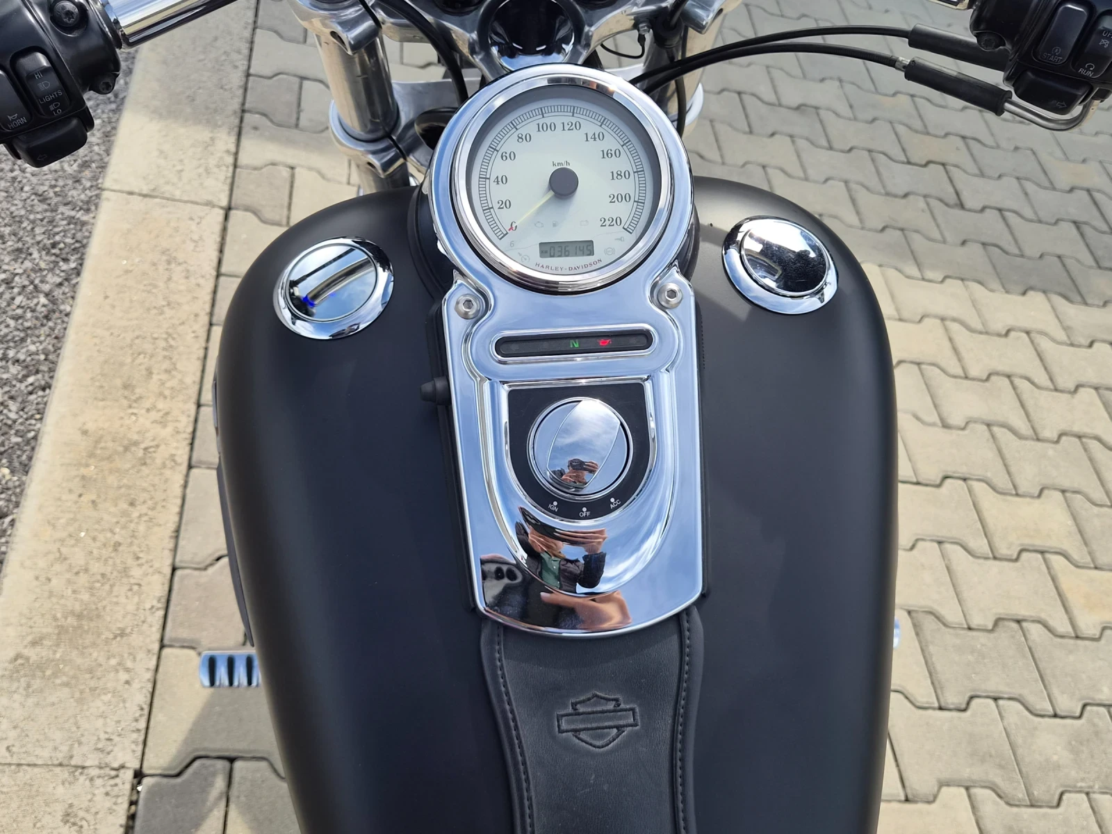 Harley-Davidson Dyna FAT BOB 96 cubic inches, снимка 7 - Мотоциклети и мототехника - 54602794