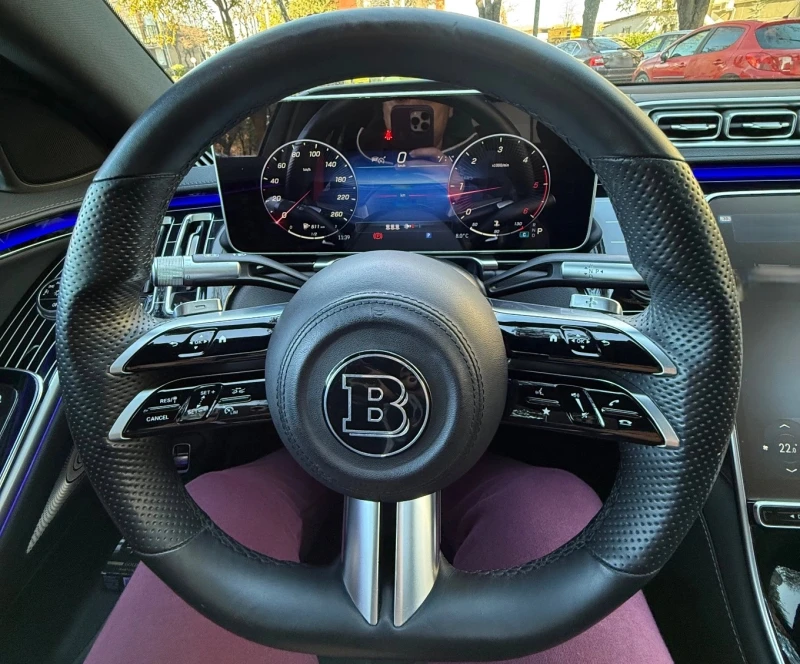 Mercedes-Benz S 350 d 4Matic Brabus Carbon fiber package, снимка 8 - Автомобили и джипове - 53019345