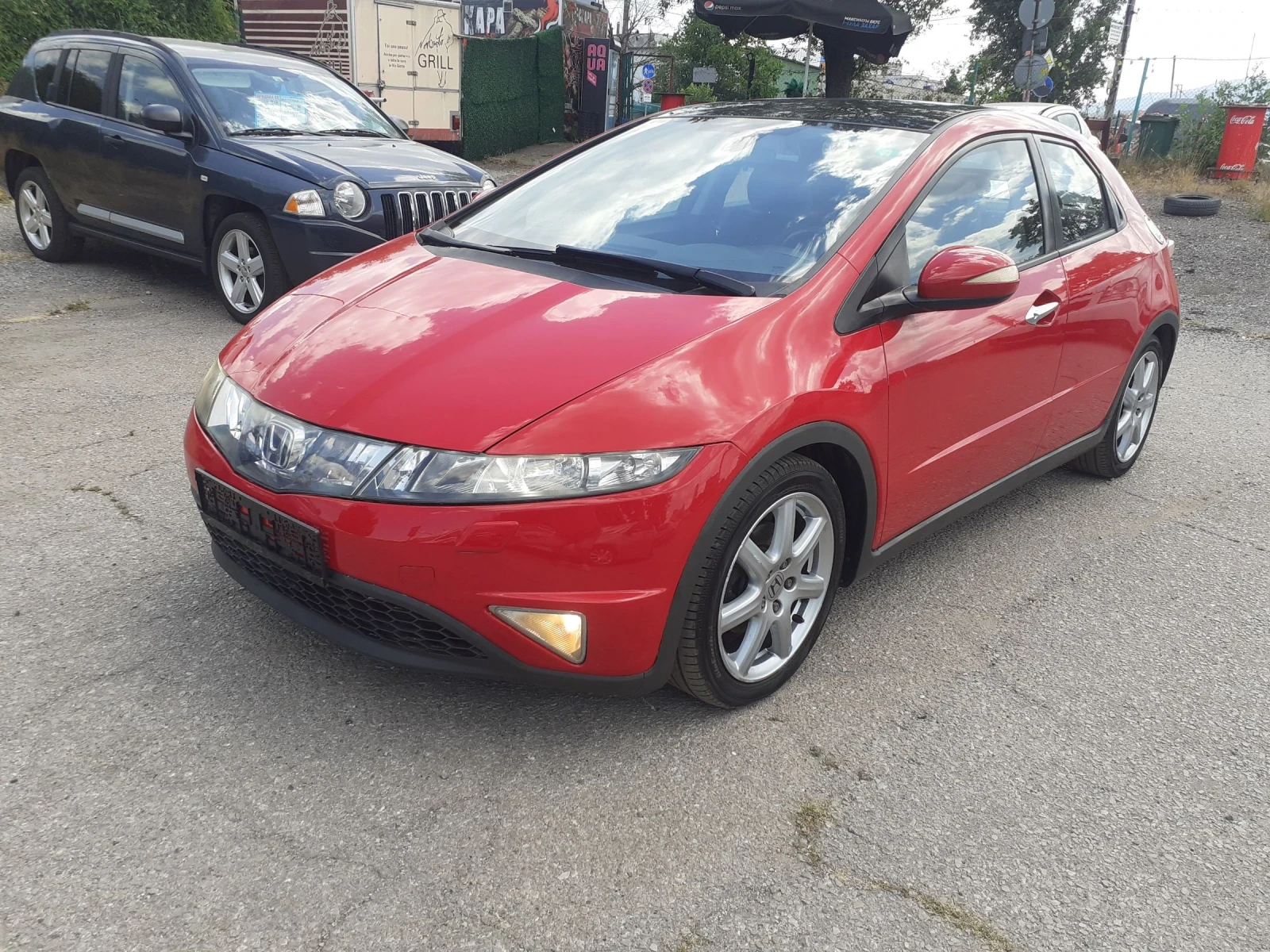Honda Civic 1.8 113000км.Ксенон, Панорама  - изображение 5