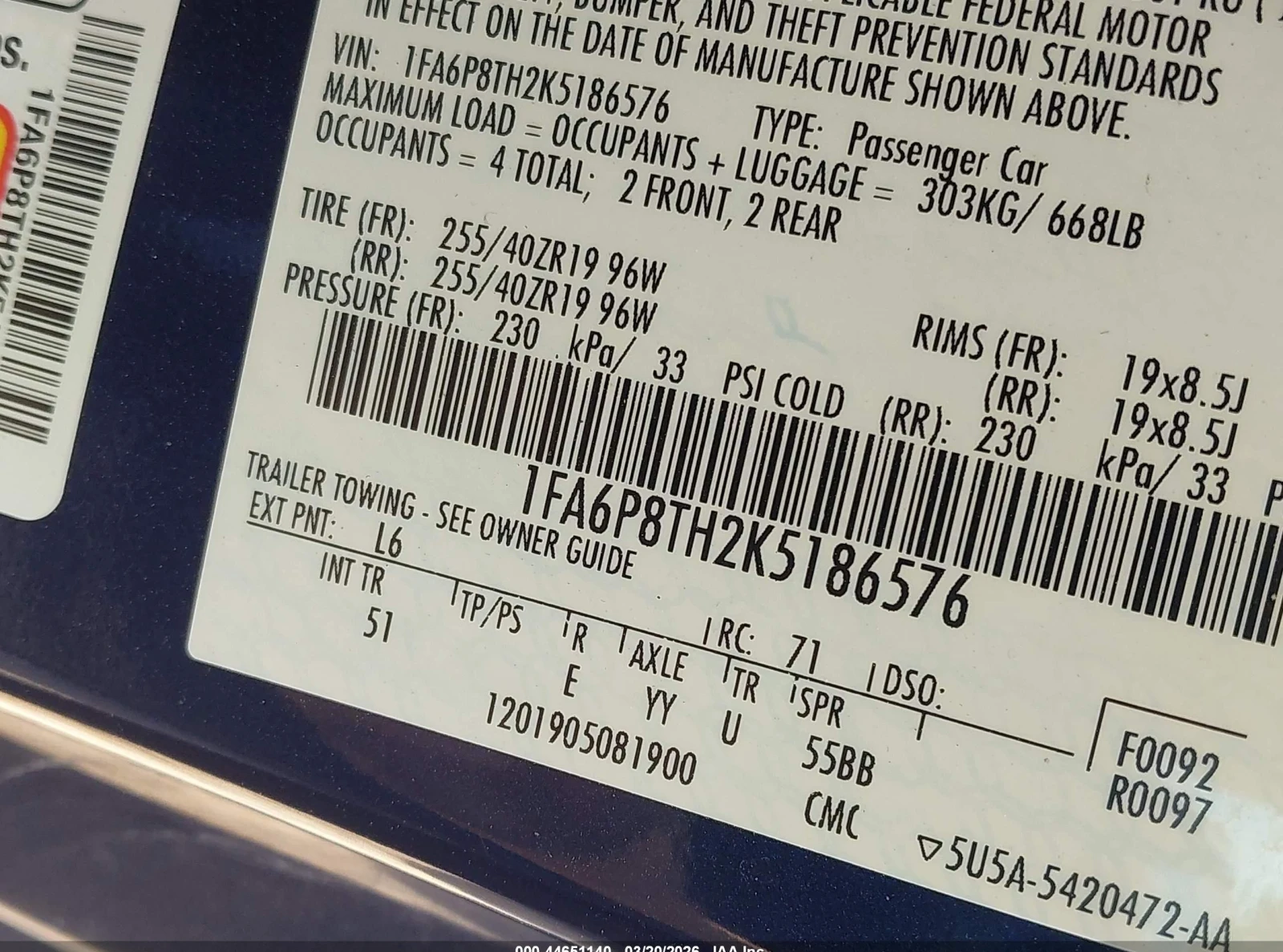 Ford Mustang, снимка 9 - Автомобили и джипове - 54308254