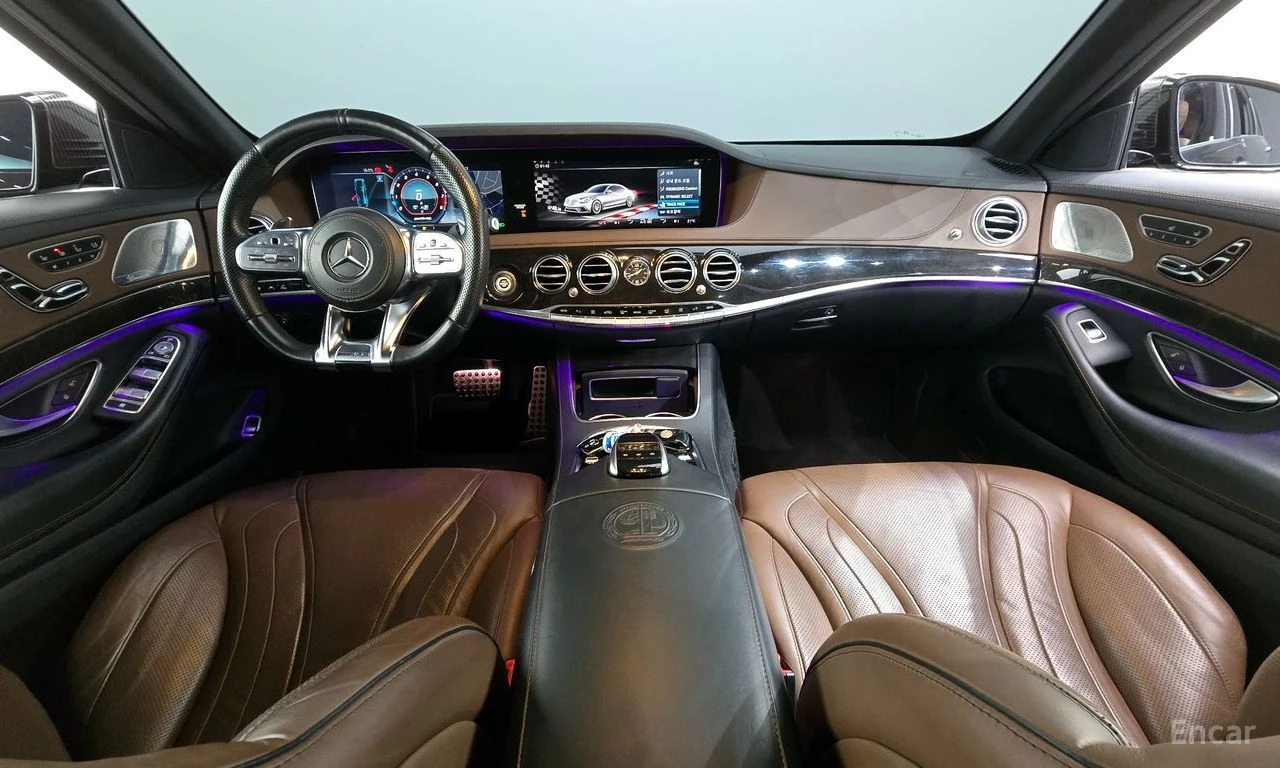 Mercedes-Benz S 63 AMG 4MATIC+ BURMESTER* ОБДУХ* LANE ASS* ПАНО* HUD* 36, снимка 7 - Автомобили и джипове - 54667460