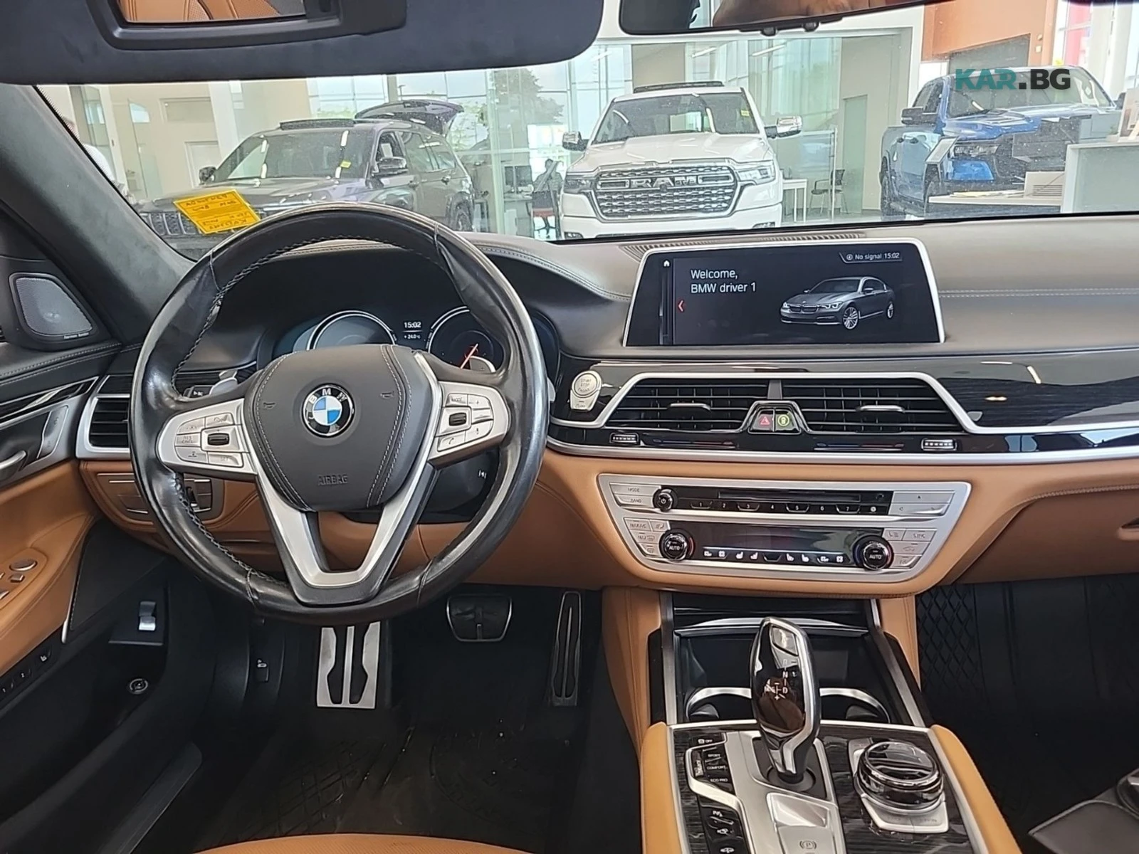 BMW 750 Xdrive * AвтоКредит * (ЦЕНА ДО БГ), снимка 12 - Автомобили и джипове - 55213528