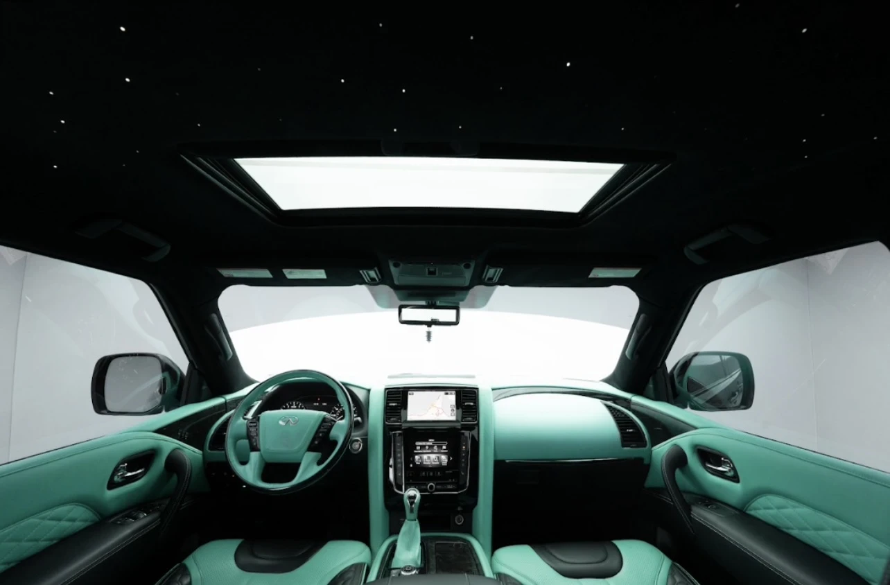 Infiniti QX80 Hawk Edition Custom Tiffany and Black , снимка 6 - Автомобили и джипове - 54306955
