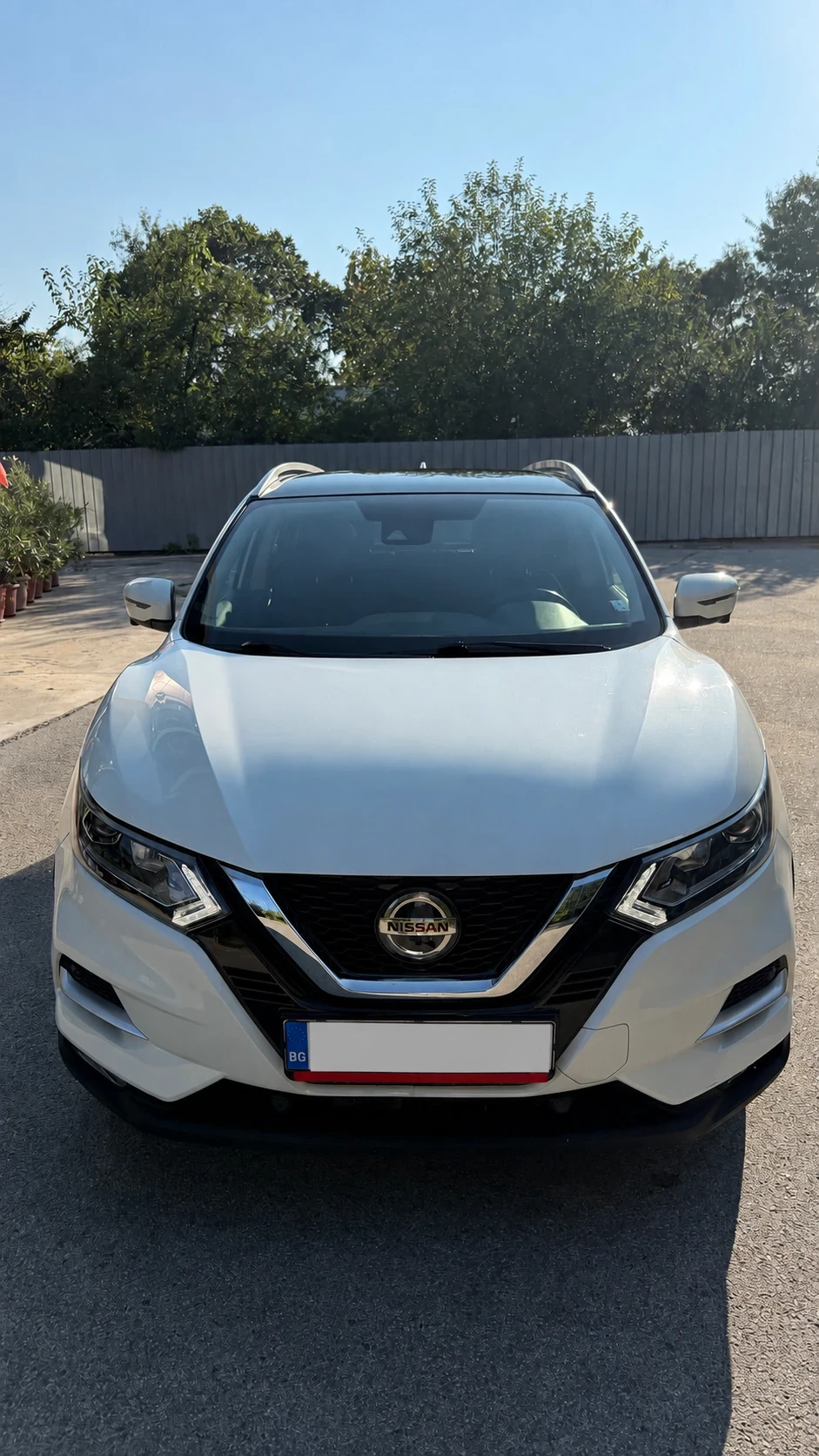 Nissan Qashqai Connect Ed. 2, 360 камера, ст. покрив,  бяла перла, снимка 7 - Автомобили и джипове - 55742817