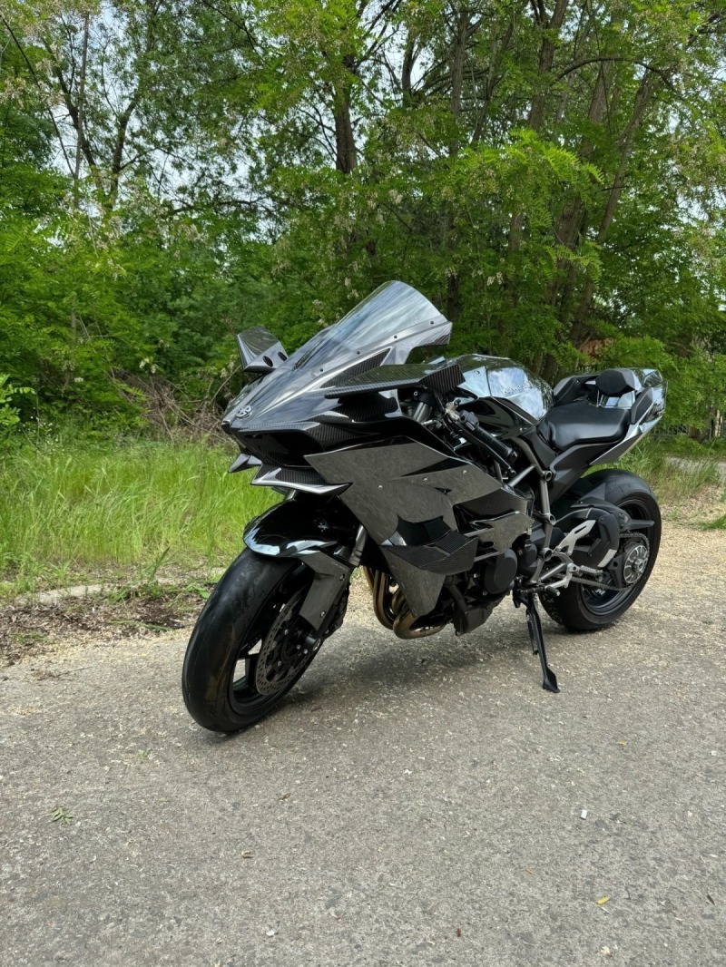Kawasaki Ninja H2R ЧИСТО НОВ !!! УНИКАТ !!!, снимка 1 - Мотоциклети и мототехника - 45573662