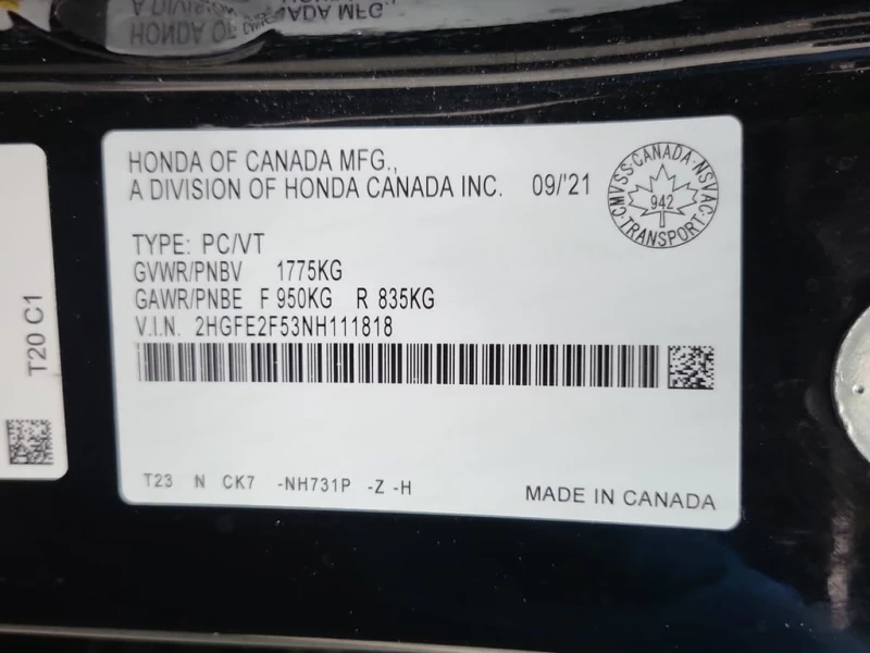 Honda Civic * SPORT * CARFAX * ЦЕНА ДО БГ, снимка 15 - Автомобили и джипове - 53236726