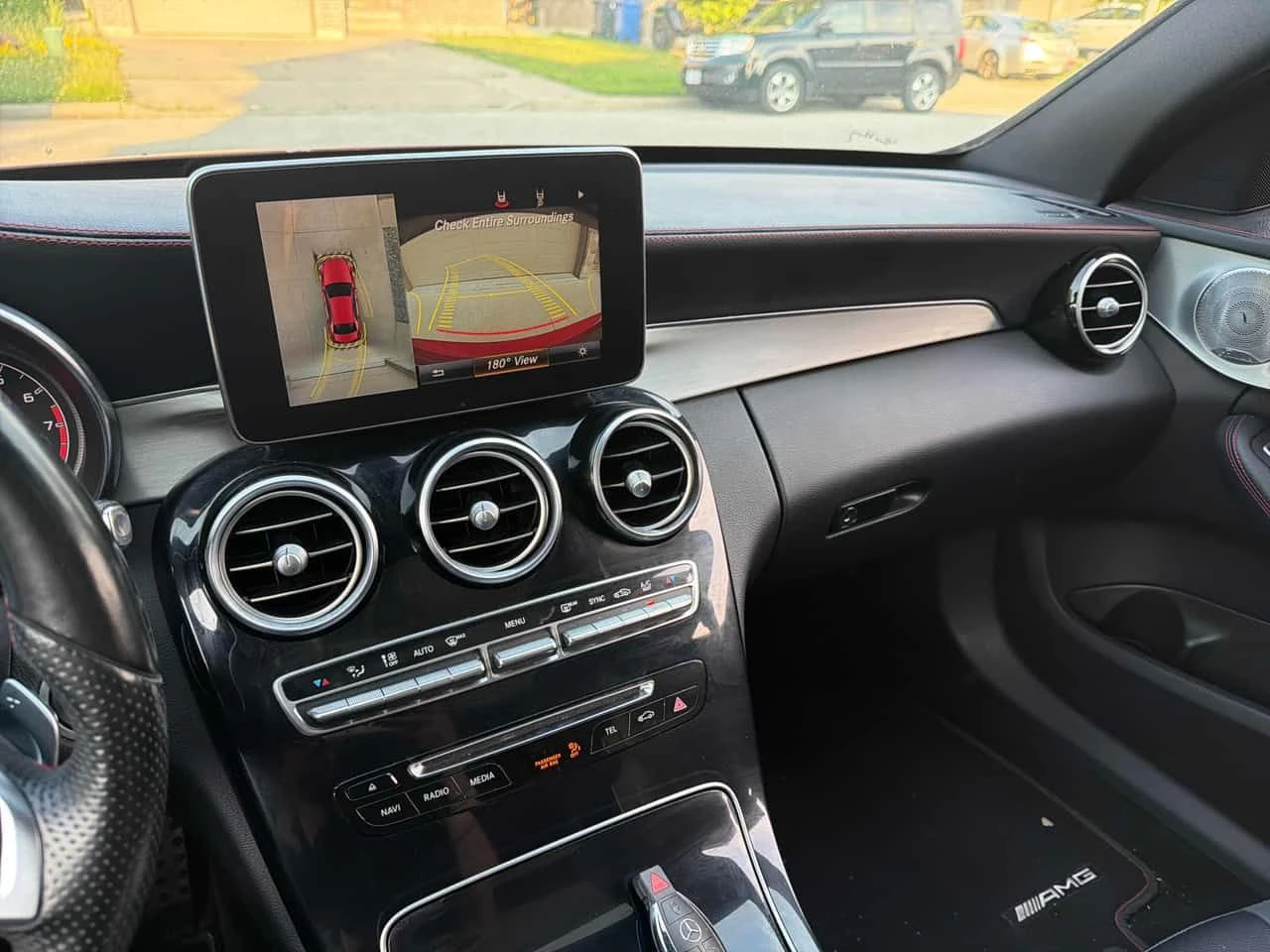 Mercedes-Benz C 450 AMG * CARFAX * ЦЕНА ДО БГ, снимка 12 - Автомобили и джипове - 55071677