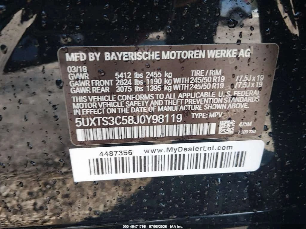 BMW X3 * M40I * CARFAX * ОПЦИЯ ЗА ФИНАНСИРАНЕ, снимка 9 - Автомобили и джипове - 55625118