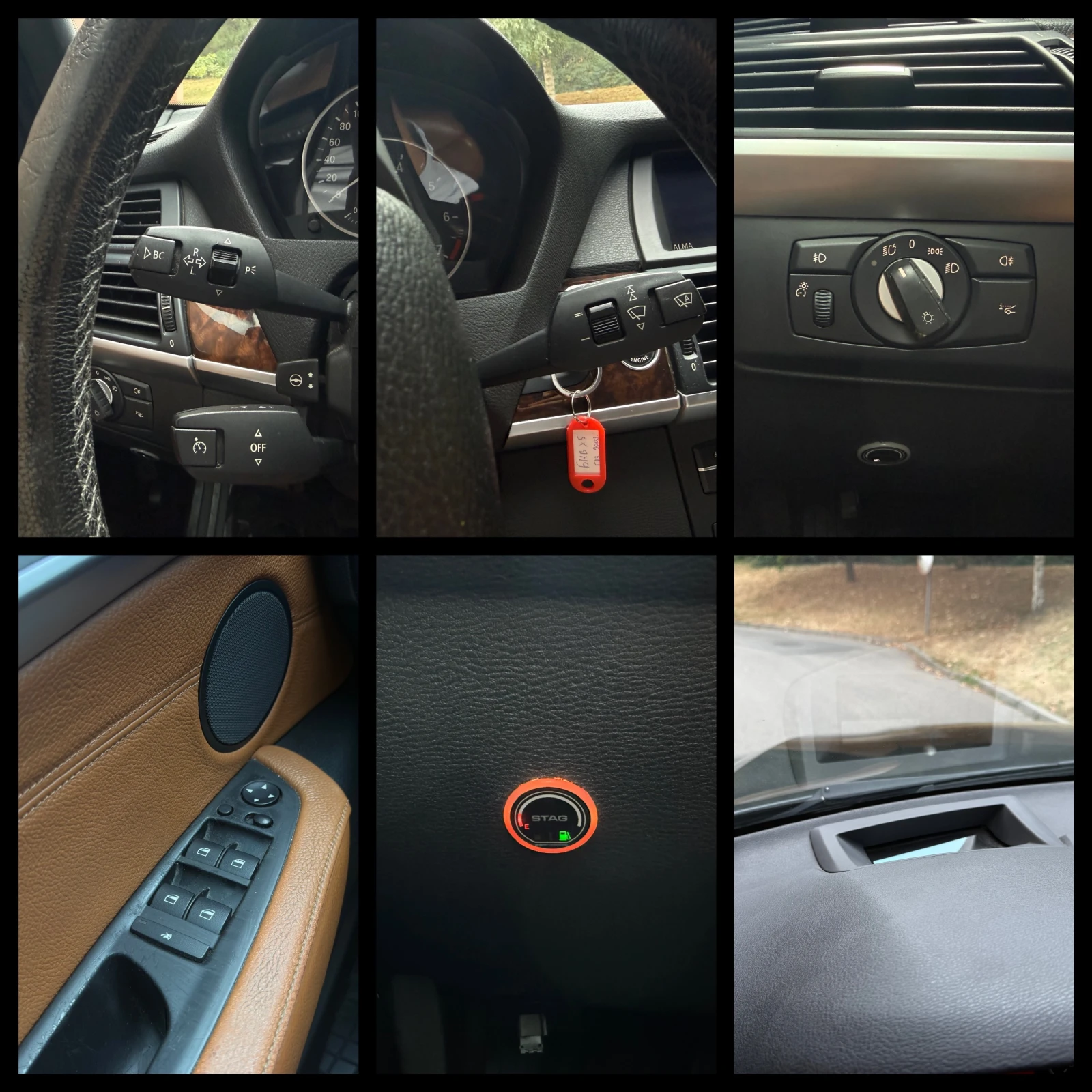 BMW X5 4.8i xDrive V8| 355 к.с.| KEYLESS GO| HEAD-UP| ГАЗ, снимка 14 - Автомобили и джипове - 55905753