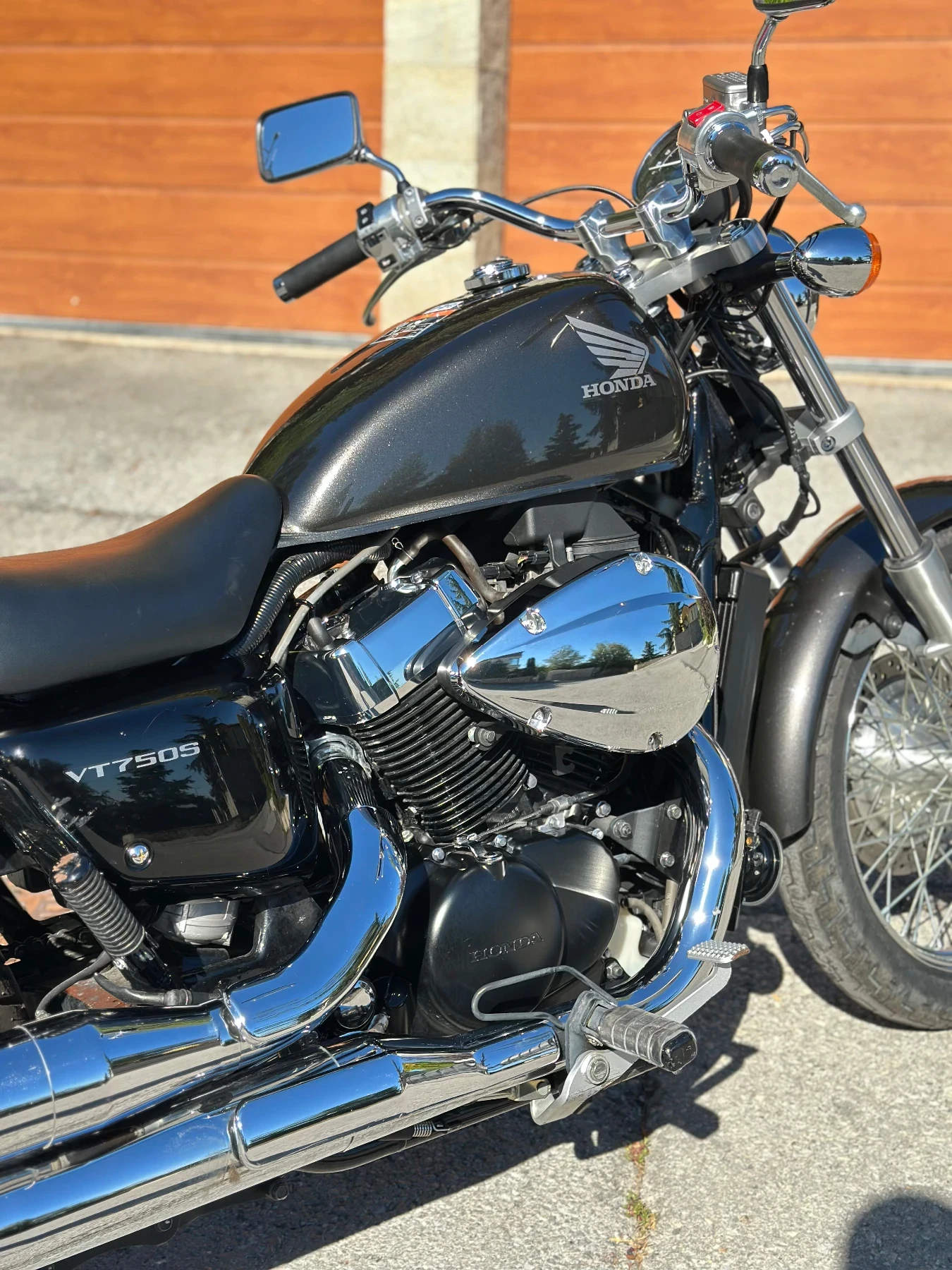 Honda Shadow VT 750i Нов внос от Швейцария, Категория А2, снимка 8 - Мотоциклети и мототехника - 55963671