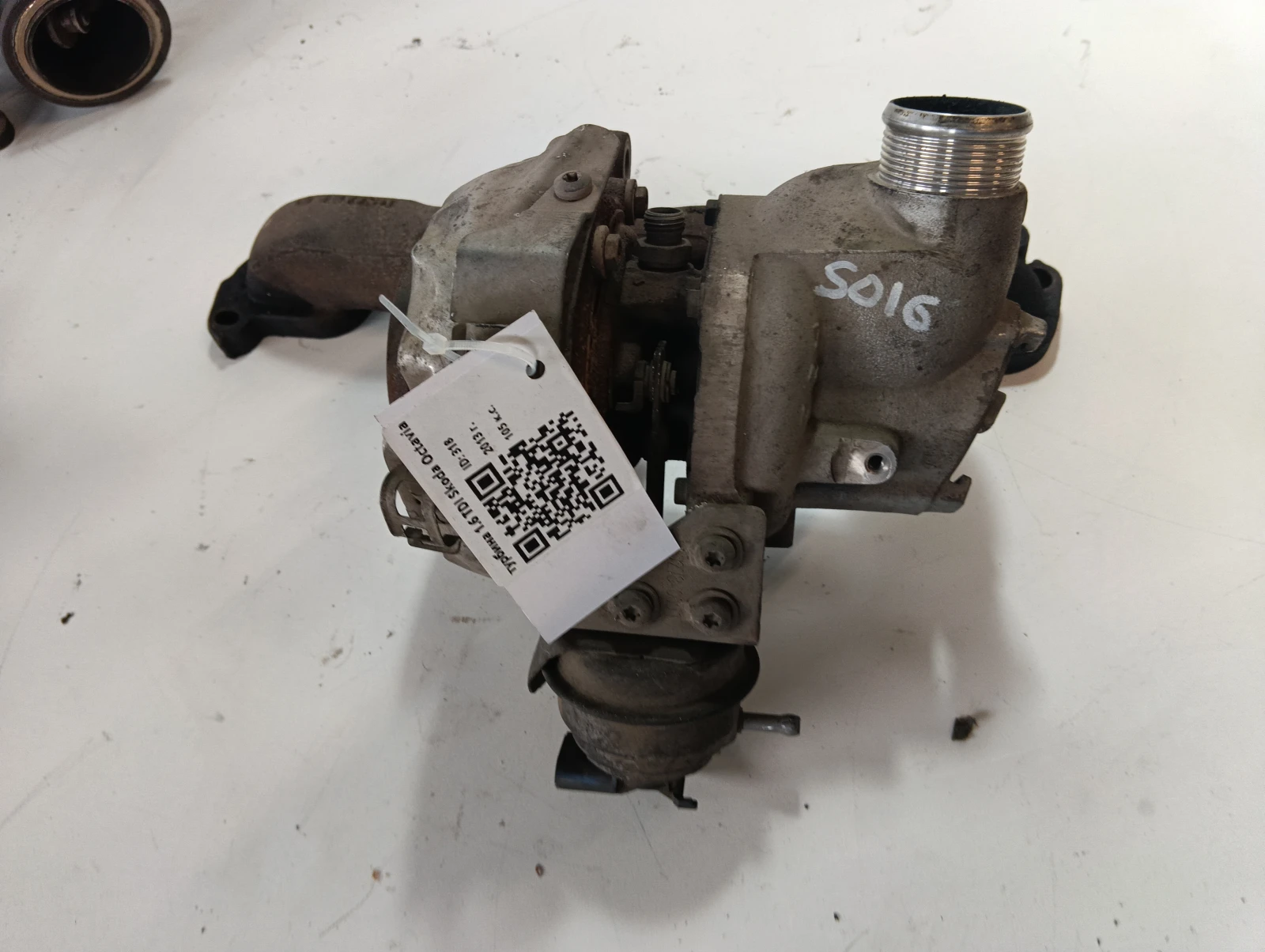 турбина 1.6 TDI Skoda Octavia