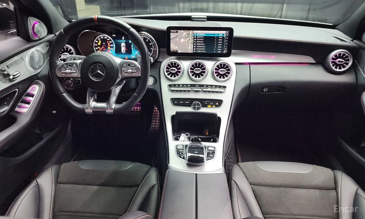 Mercedes-Benz C 43 AMG 4MATIC* ХЕДЪП* 3D* BURMESTER* LANE* ASSIST* 360КАМ, снимка 8 - Автомобили и джипове - 54501525