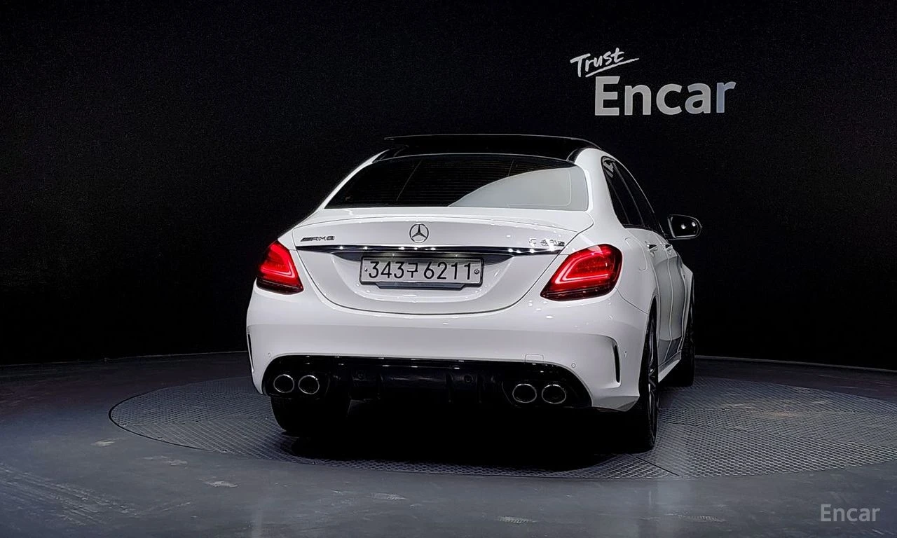 Mercedes-Benz C 43 AMG 4MATIC* ХЕДЪП* 3D* BURMESTER* LANE* ASSIST* 360КАМ, снимка 4 - Автомобили и джипове - 54501525