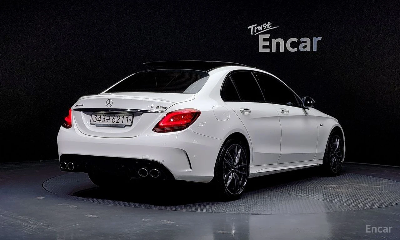 Mercedes-Benz C 43 AMG 4MATIC* ХЕДЪП* 3D* BURMESTER* LANE* ASSIST* 360КАМ, снимка 2 - Автомобили и джипове - 54501525