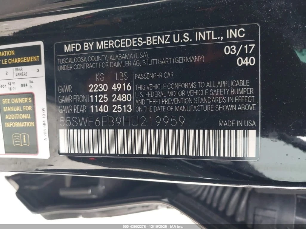 Mercedes-Benz C 43 AMG * 4MATIC * CARFAX * БЕЗ ПЪРВОНАЧАЛНА ВНОСКА - изображение 9