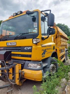 Daf CF 75.320 6x4 песъкар с течни добавки, гребло, снимка 2