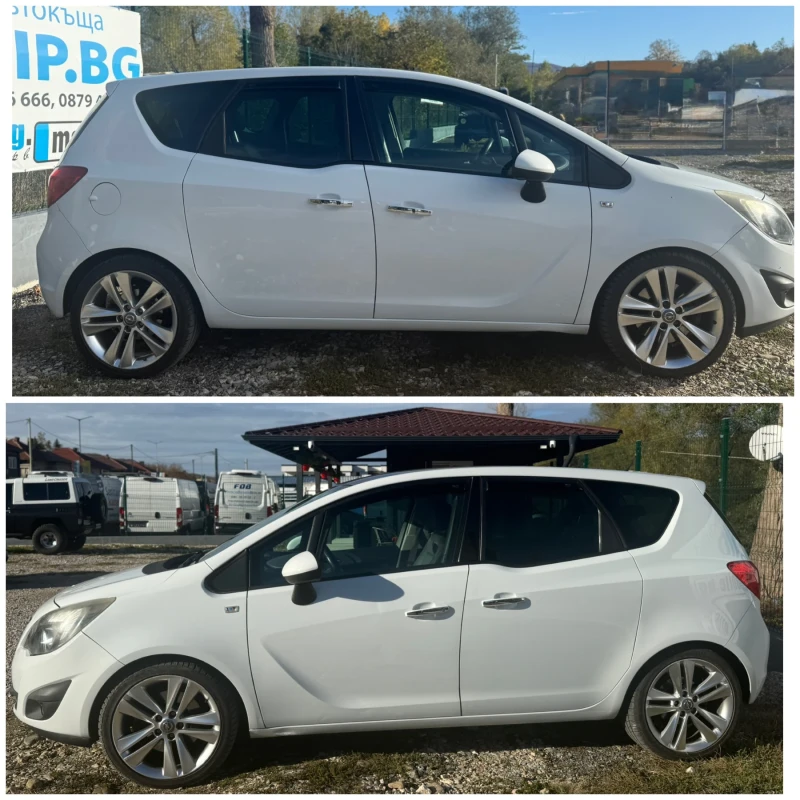Opel Meriva 1.7DCI, снимка 4 - Автомобили и джипове - 52185970