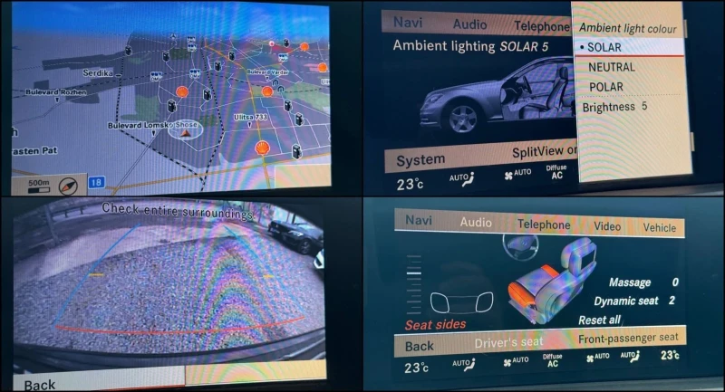 Mercedes-Benz S 500 S500//4matic//SWISS//388HP//EURO5//ТОП СЪСТОЯНИЕ!!, снимка 10 - Автомобили и джипове - 52851314