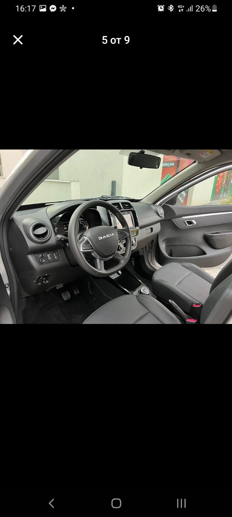 Dacia Spring 65к. Гаранционен Автомобил  - изображение 6