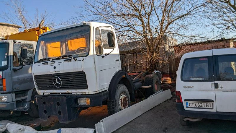 Mercedes-Benz 1619 4x4, турбо, за части, снимка 1 - Камиони - 27514720