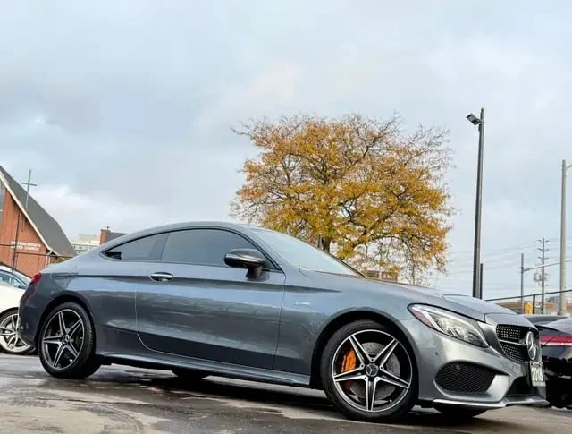 Mercedes-Benz C 43 AMG / Coupe / 4MATIC AWD / АЛКАНТАРА / BURMESTER / 360, снимка 7 - Автомобили и джипове - 53298927