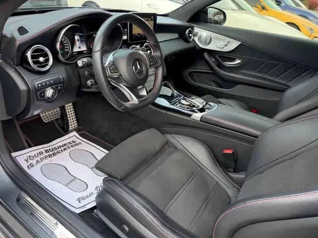 Mercedes-Benz C 43 AMG / Coupe / 4MATIC AWD / АЛКАНТАРА / BURMESTER / 360, снимка 9 - Автомобили и джипове - 53298927