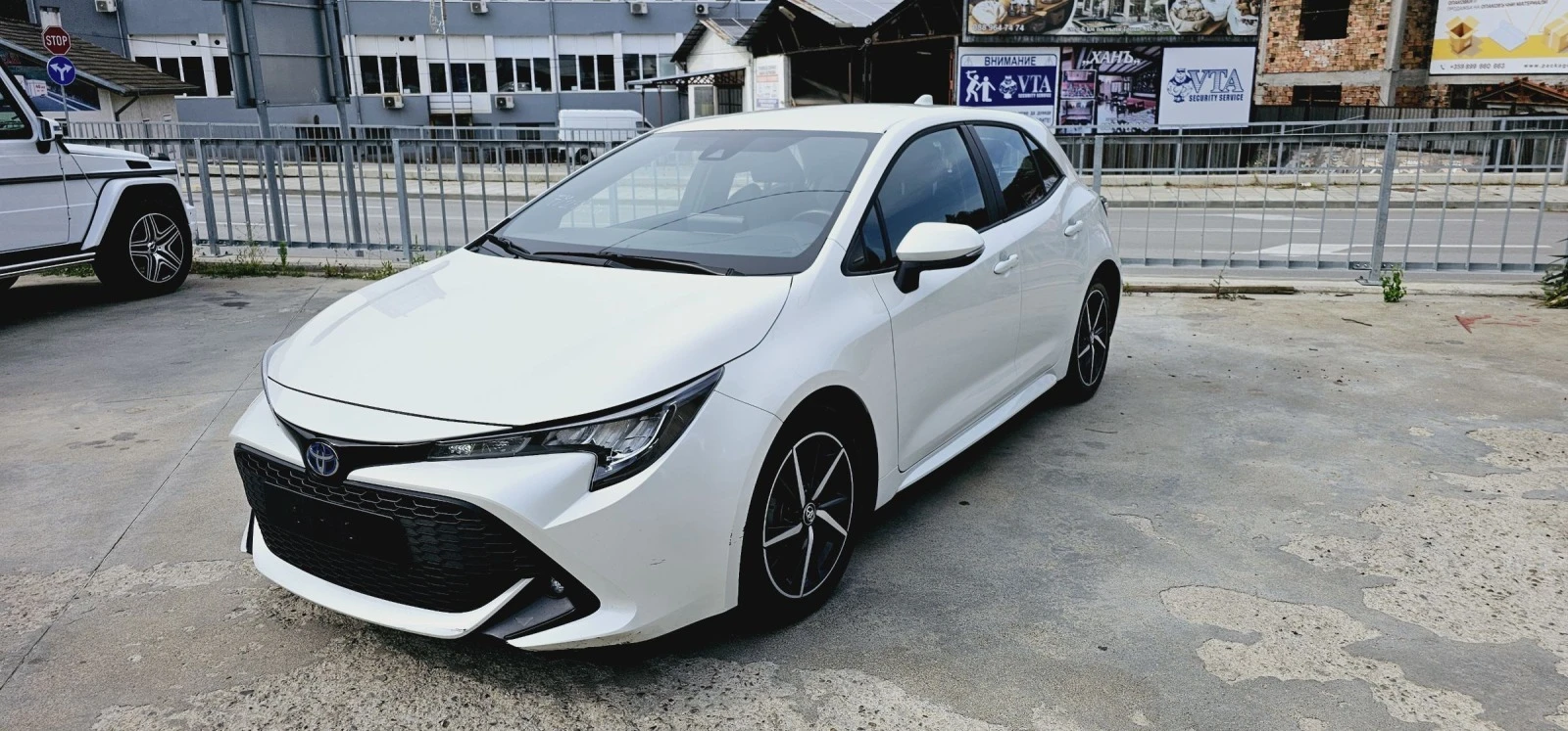 Toyota Corolla Hybrid* Бяла Перла* 100.000км* ГАРАНЦИОННА - [1] 