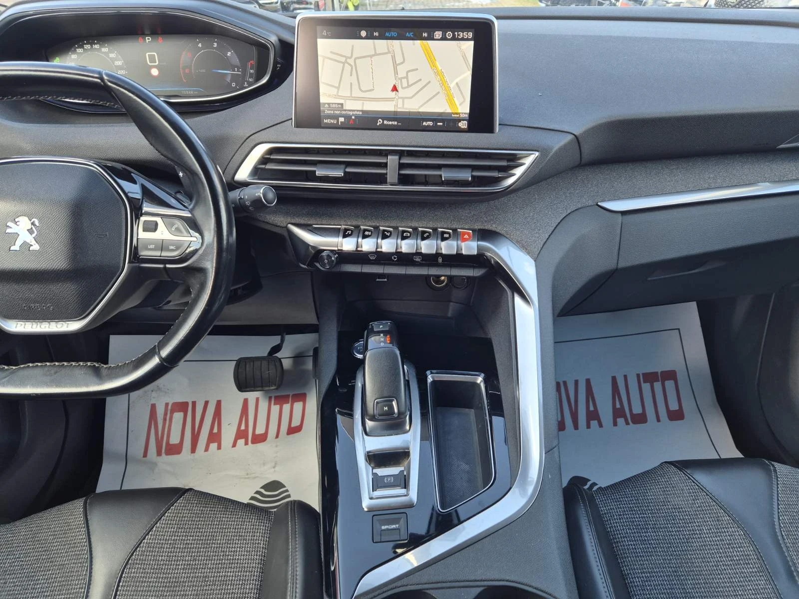 Peugeot 5008 1.6HDI-7 МЕСТА-КОЖА-СУПЕР СЪСТОЯНИЕ - изображение 10