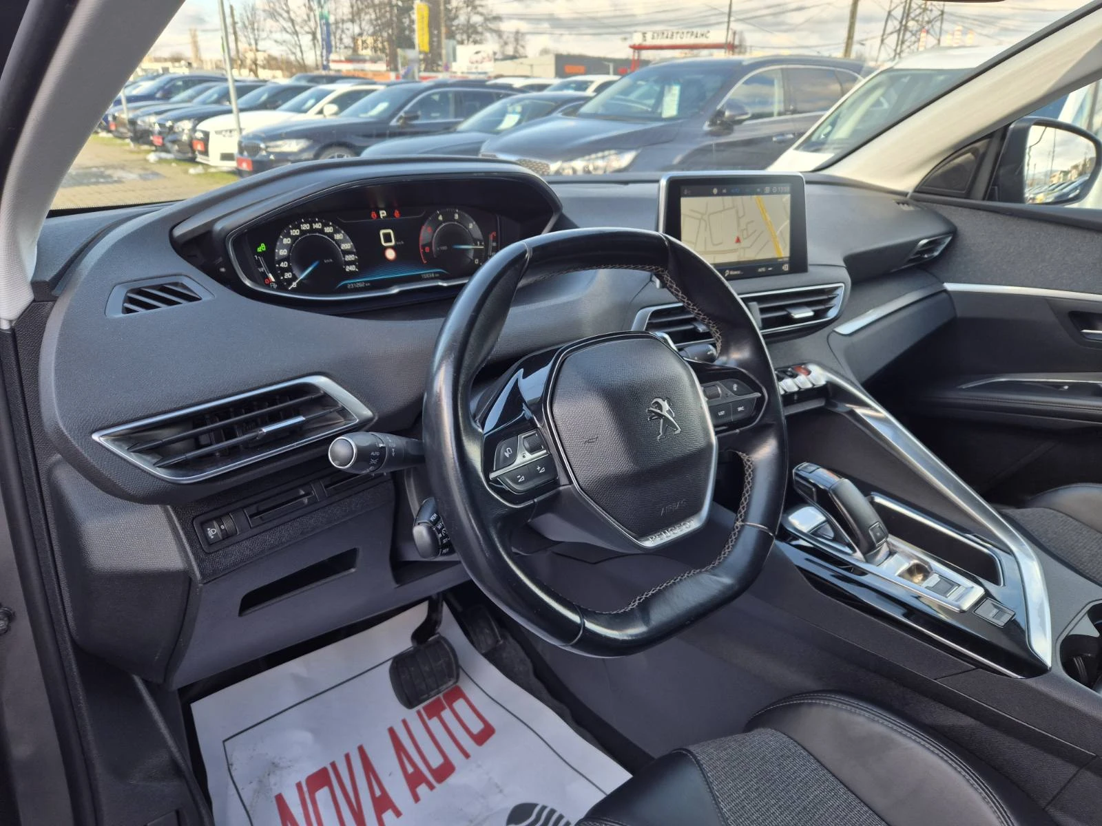 Peugeot 5008 1.6HDI-7 МЕСТА-КОЖА-СУПЕР СЪСТОЯНИЕ - изображение 9