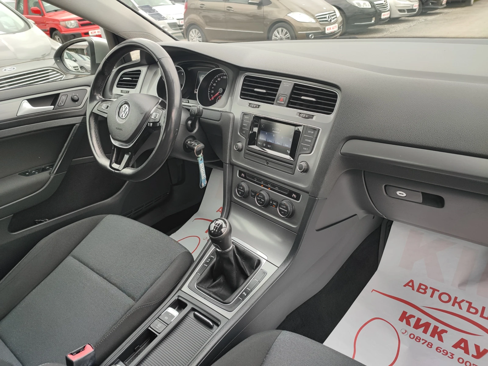 VW Golf 1.4TSI-122ks-6sk-ПАРКТРОНИК, снимка 14 - Автомобили и джипове - 53947599