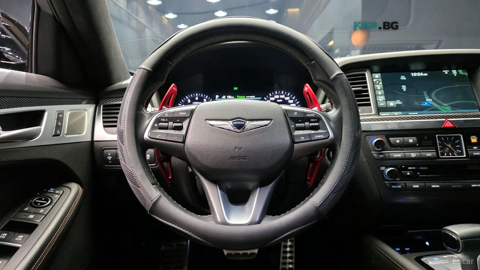 Genesis G80 3.3T* AWD* SPORT* ПОДГРЕВ* ОБДУХВАНЕ* 360* ПАНО* H, снимка 13 - Автомобили и джипове - 55835615