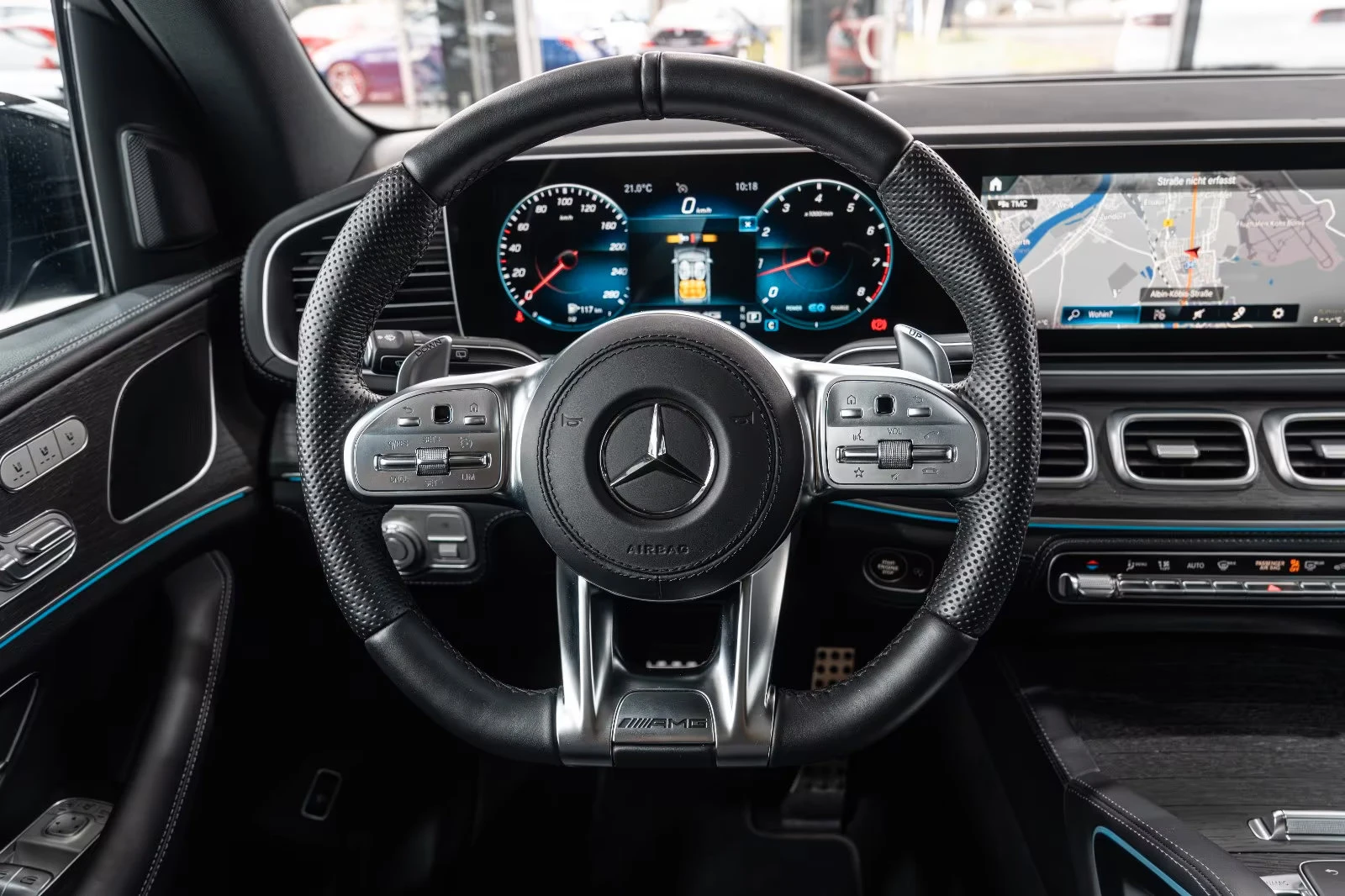 Mercedes-Benz GLE 53 4MATIC AIRM./435HP/PANO/MEMO/NIGHT/360/BURM/HUD/532g - изображение 9