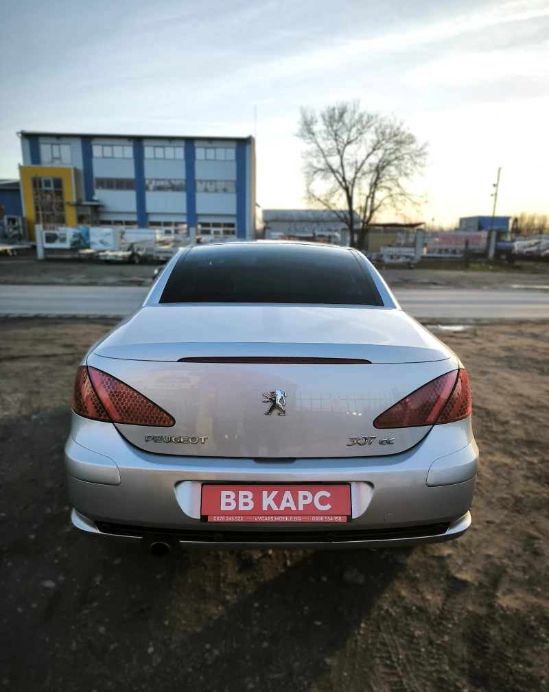 Peugeot 307 CC - 2.0i, снимка 5 - Автомобили и джипове - 53387231