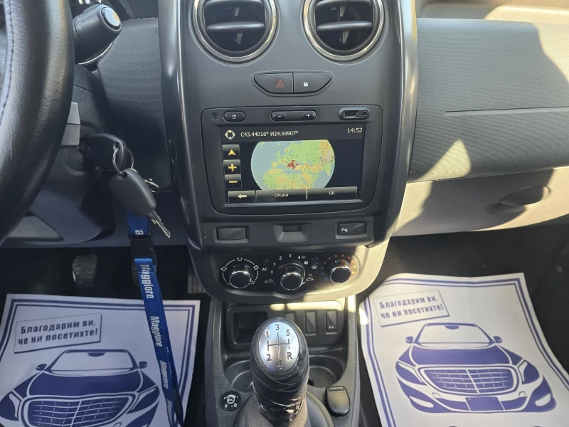Dacia Duster 1.6 105к.с фабрична газ, снимка 16 - Автомобили и джипове - 52000236