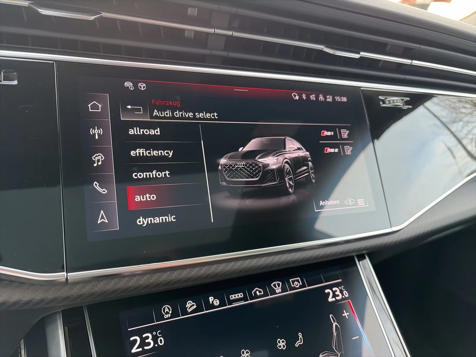 Audi RSQ8 FACELIFT / B&O / MATRIX / HUD / PANO / 360 /, снимка 16 - Автомобили и джипове - 55055878