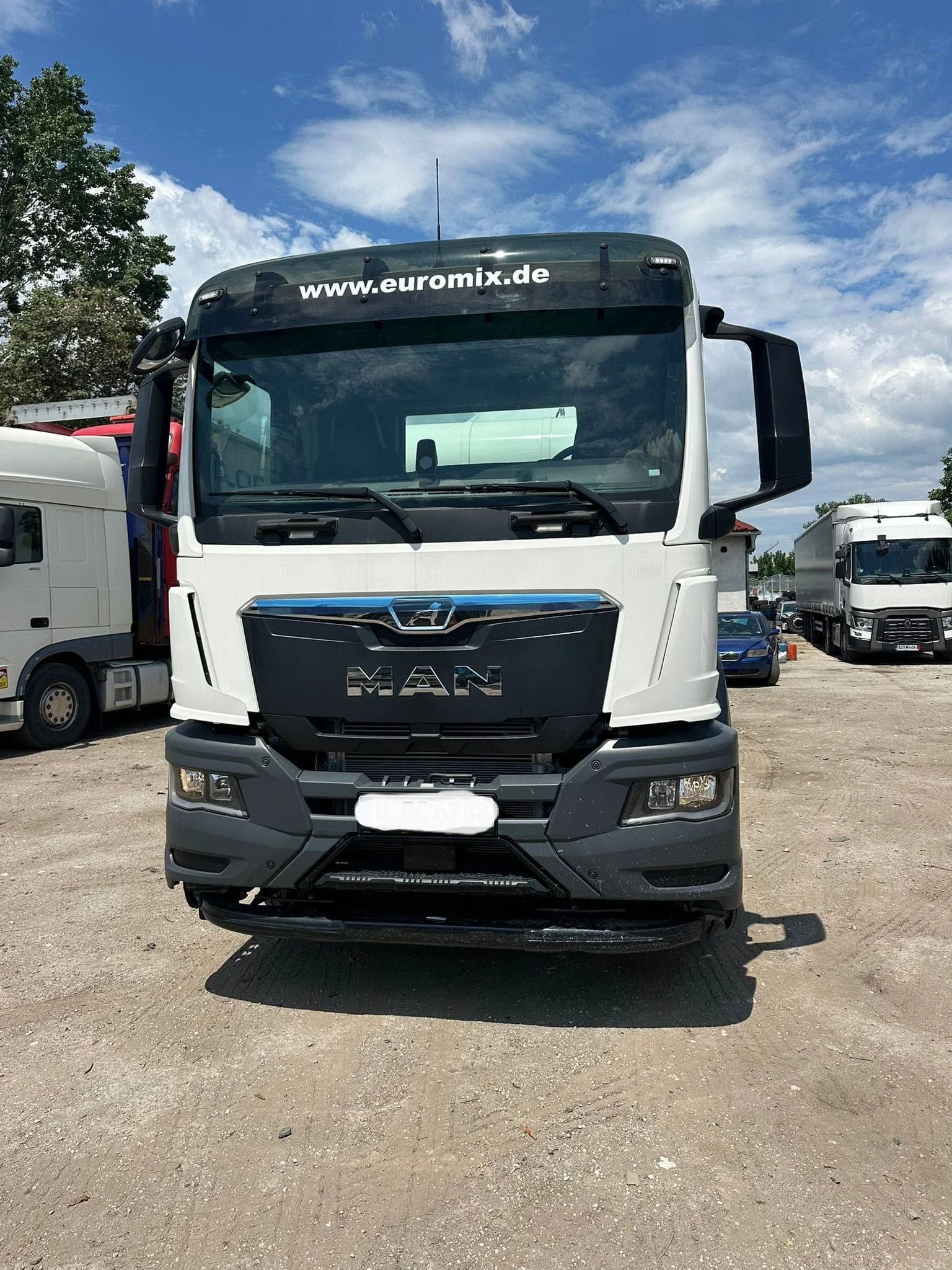 Man Tgs Бетон миксер