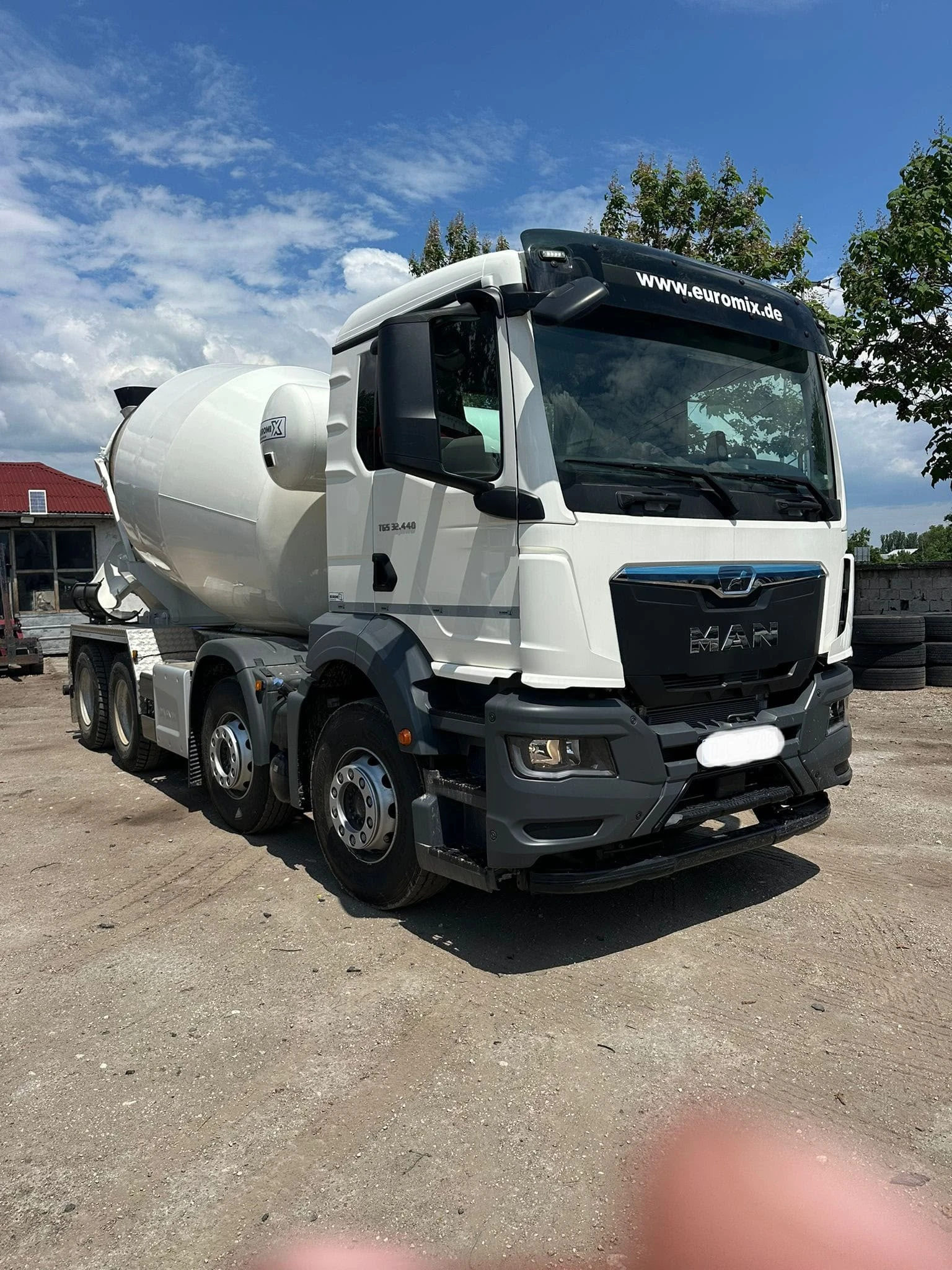 Man Tgs Бетон миксер, снимка 4 - Камиони - 55513810