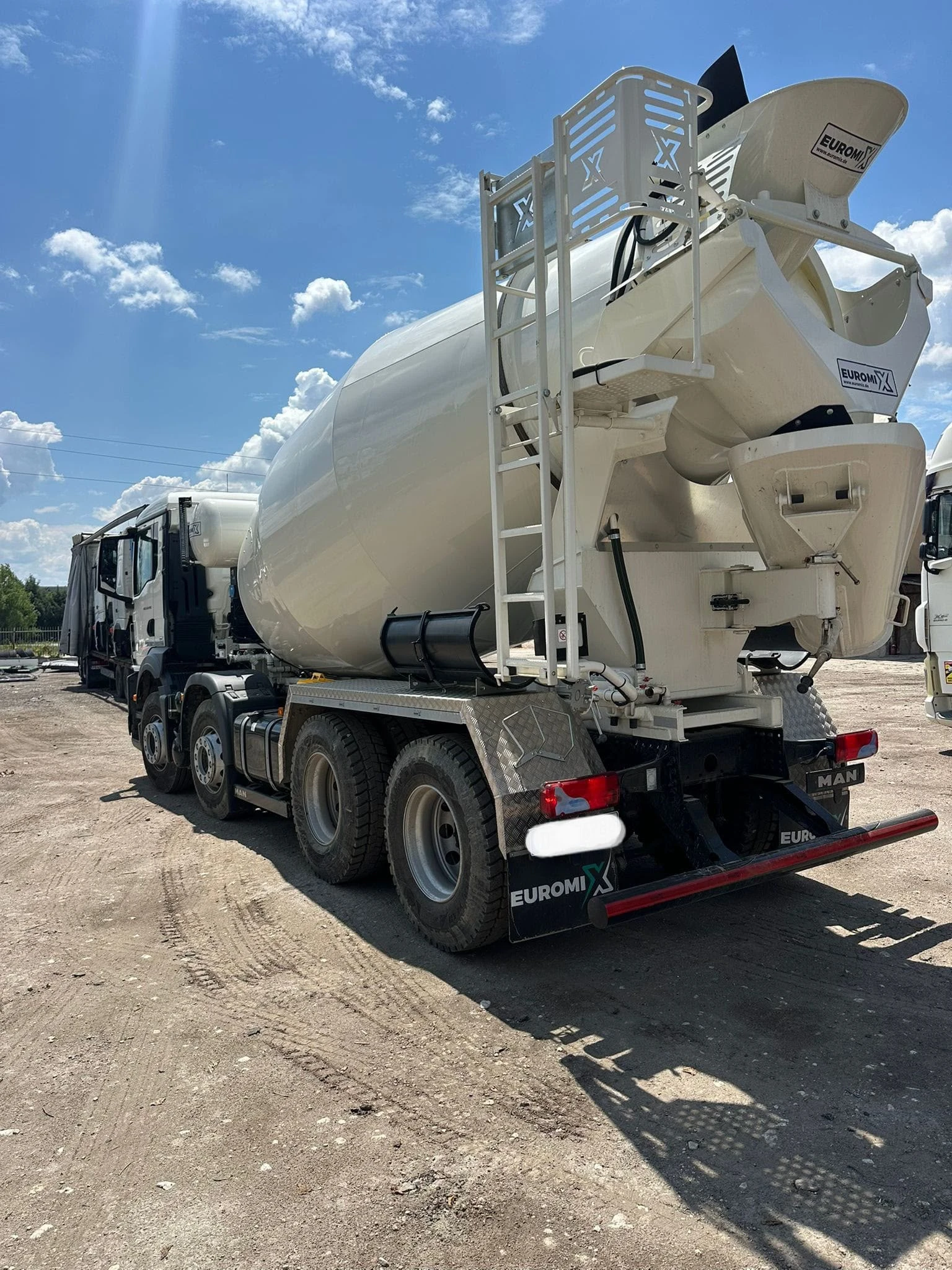 Man Tgs Бетон миксер, снимка 2 - Камиони - 55513810