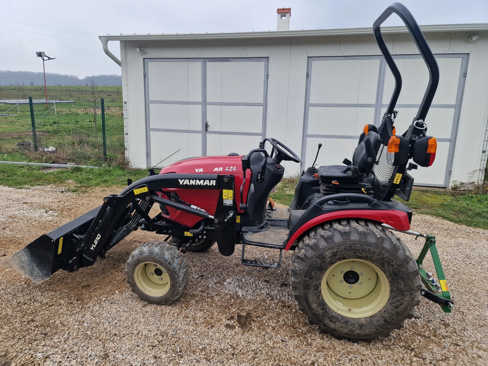 Трактор Yanmar SA424, снимка 3 - Селскостопанска техника - 55750928