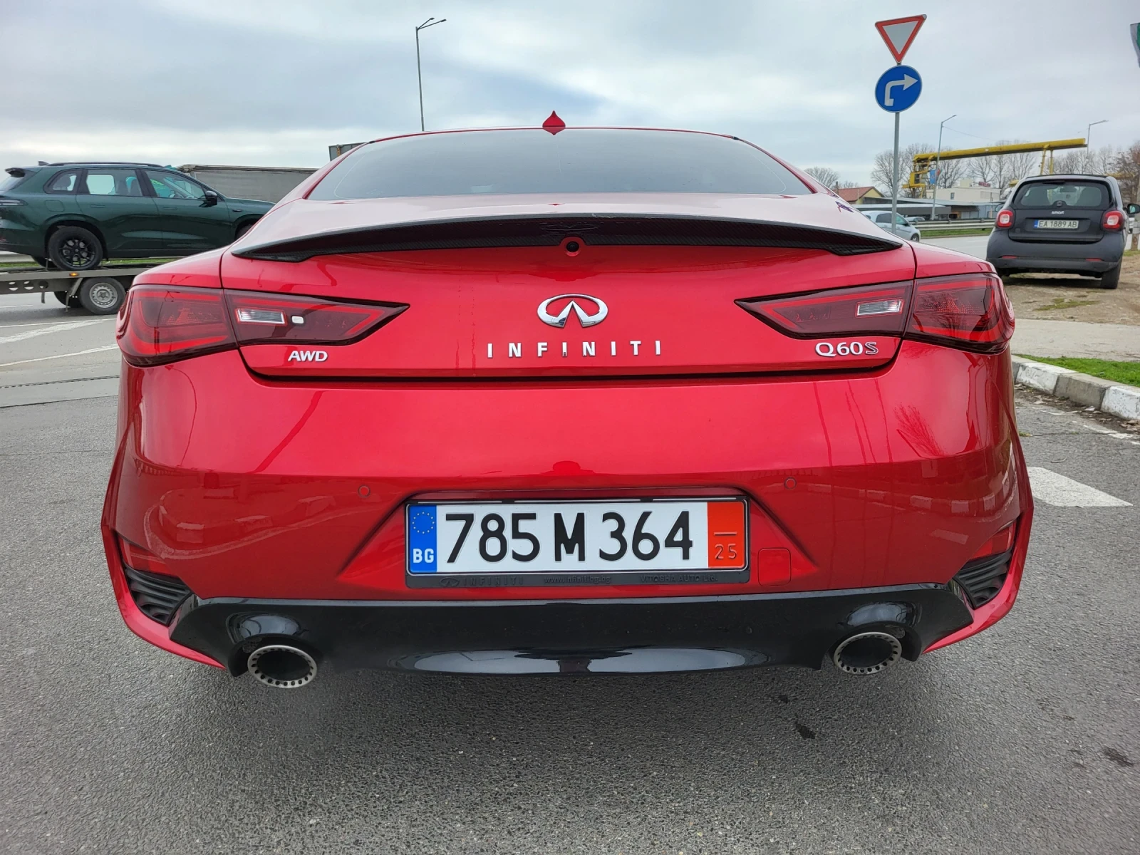 Infiniti Q 60 S V6 3.0T 405 KC AWD CARBON PACK 44398 KM !!! - изображение 6