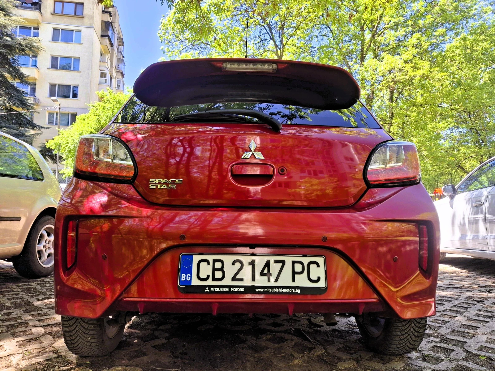 Mitsubishi Space star Автоматик, Нов, Камера, Подгрев, 1.2, 80 к.с., снимка 2 - Автомобили и джипове - 53951159