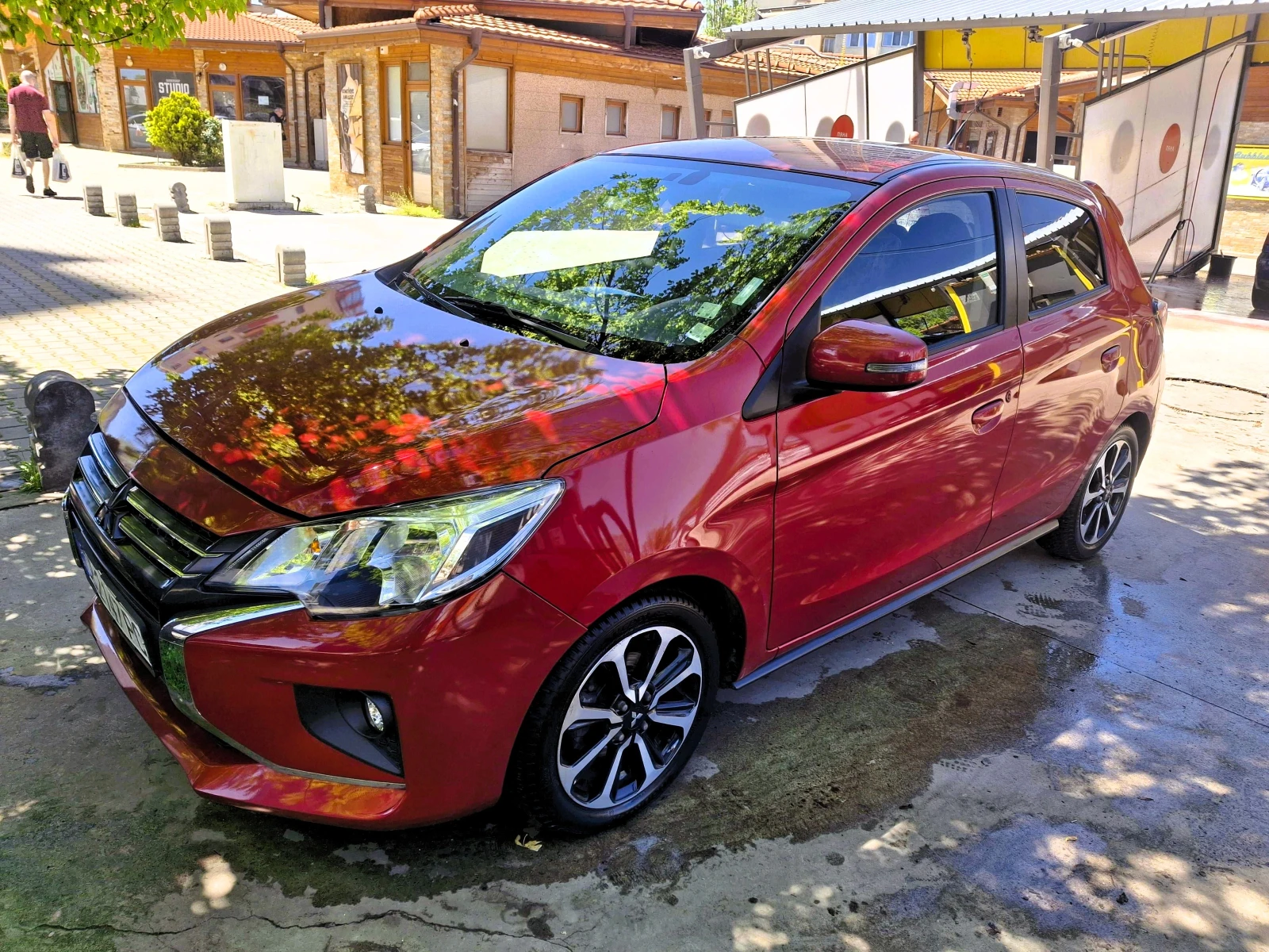 Mitsubishi Space star Автоматик, Нов, Камера, Подгрев, 1.2, 80 к.с., снимка 11 - Автомобили и джипове - 53951159