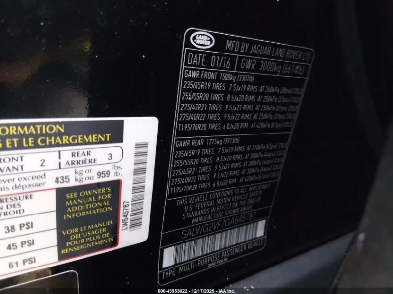 Land Rover Range Rover Sport 3l 3.0L V6 Supercharged Se, снимка 9 - Автомобили и джипове - 53238248