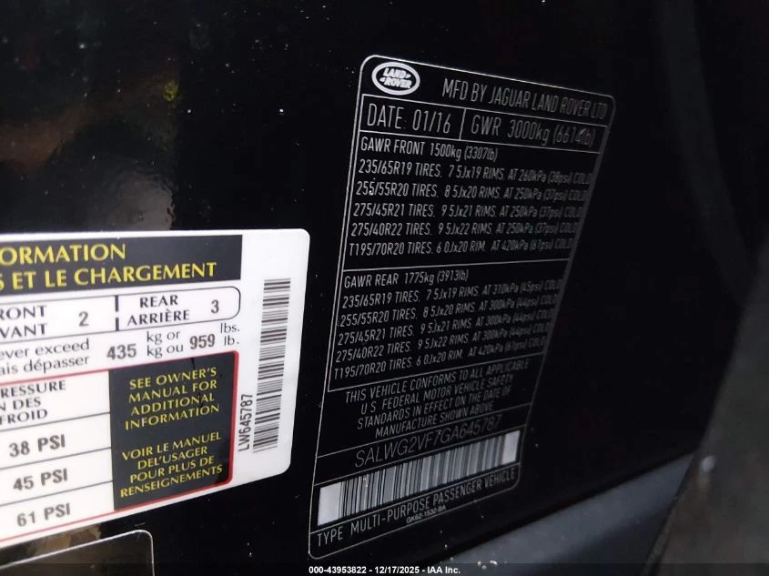 Land Rover Range Rover Sport 3l 3.0L V6 Supercharged Se - изображение 9