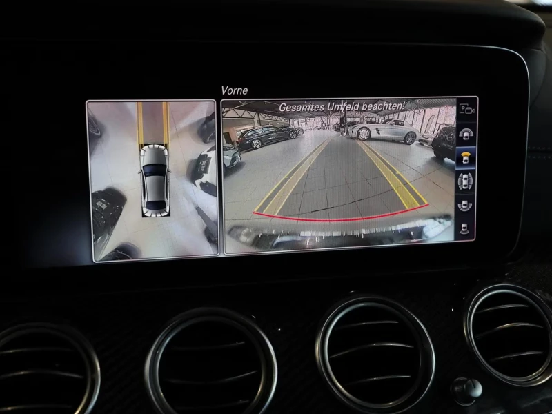 Mercedes-Benz E 300 e/AMG/320HP/DISTRONIC/360/MBEAM/LED/L.ASS/710f, снимка 10 - Автомобили и джипове - 51615714