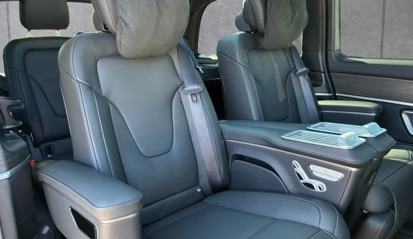 Mercedes-Benz V 300 d / 4MATIC / VIP SEATS / AVANTGARDE / LONG/ PANO /, снимка 10 - Автомобили и джипове - 54478001