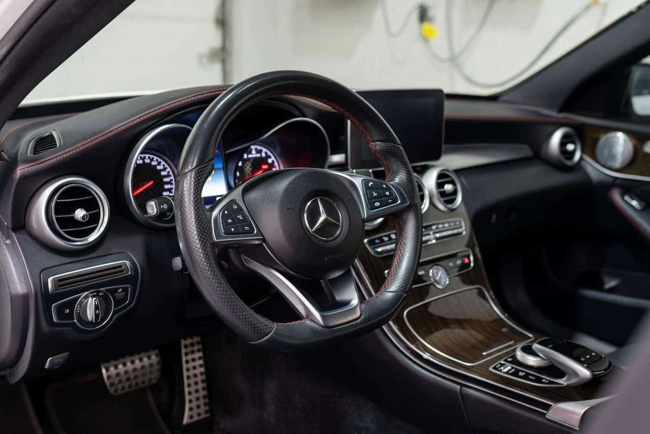 Mercedes-Benz C 43 AMG  | ФИКСИРАНА ЦЕНА | DISTRONIC | BURMESTER | , снимка 17 - Автомобили и джипове - 55343349