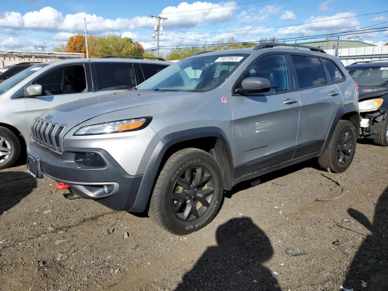 Jeep Cherokee TRAILHAWK 4X4* ПОДГРЕВ* КАМЕРА* KEYLESS, снимка 1 - Автомобили и джипове - 48642431