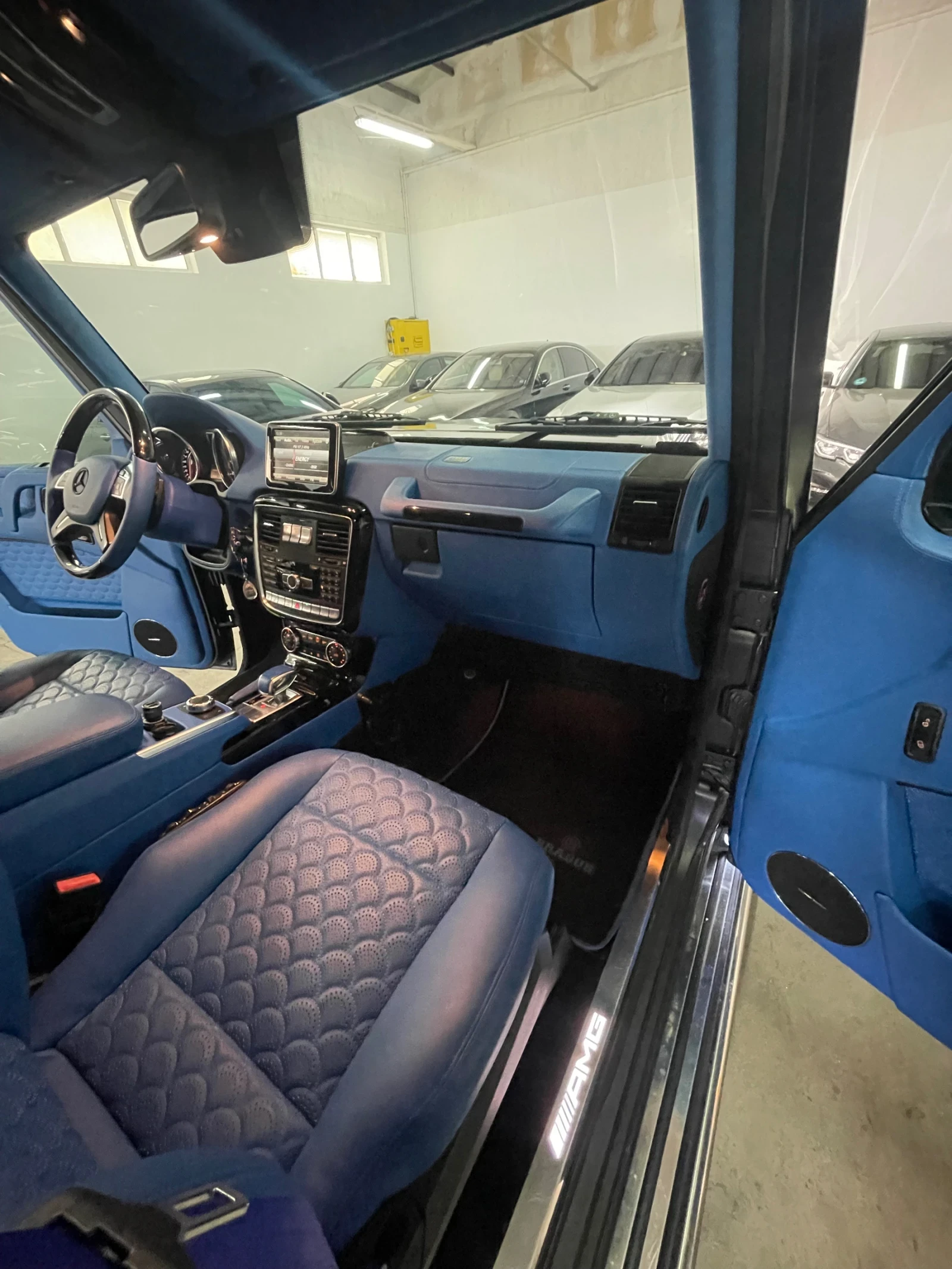 Mercedes-Benz G 63 AMG BRABUS/камера/Обдух/Designo/FULL MAX!!!, снимка 13 - Автомобили и джипове - 54979227